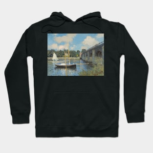 The Bridge at Argenteuil by Claude Monet Hoodie